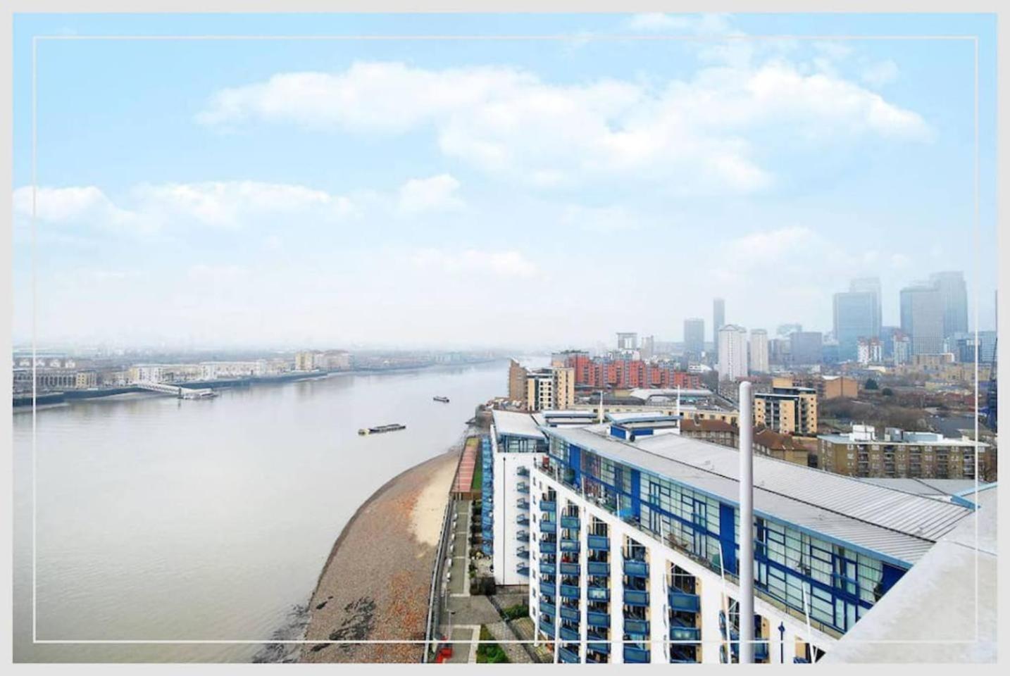 London Canary Wharf Riverside Penthouse Apartment 외부 사진