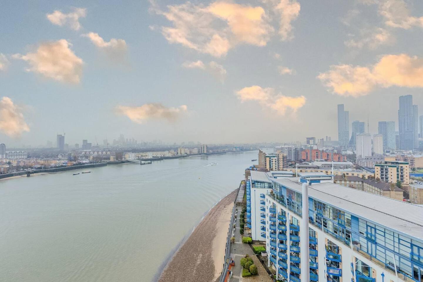 London Canary Wharf Riverside Penthouse Apartment 외부 사진