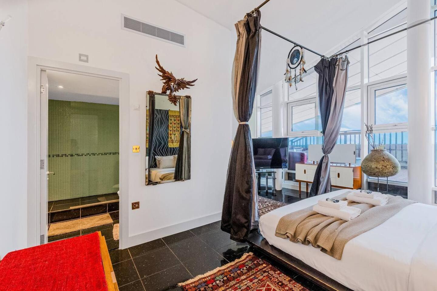 London Canary Wharf Riverside Penthouse Apartment 외부 사진