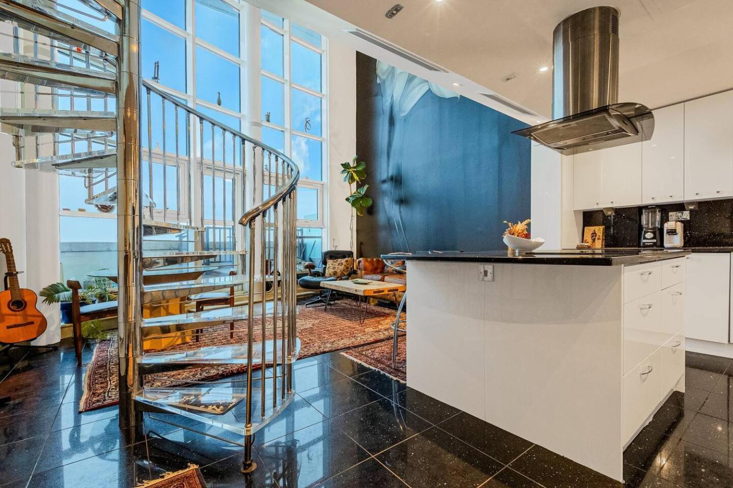 London Canary Wharf Riverside Penthouse Apartment 외부 사진