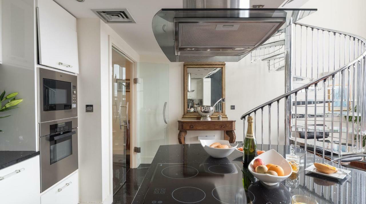 London Canary Wharf Riverside Penthouse Apartment 외부 사진